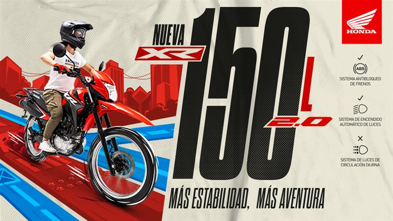 Honda XR 150L con nueva suspensión para superar todos los caminos