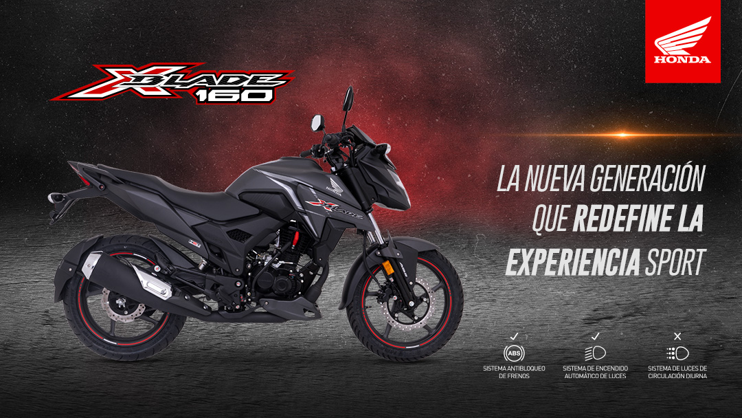 CB160F y XBlade 160