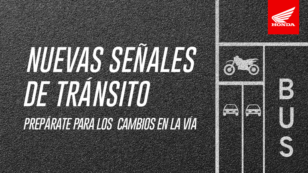 Nuevas señales de tránsito 
