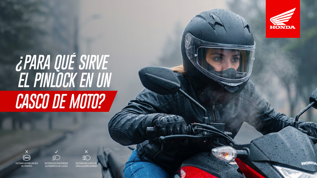 Pinlock para moto 
