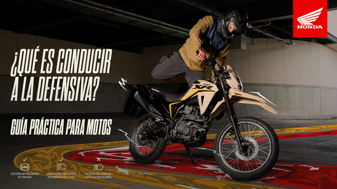 Conducción defensiva en moto