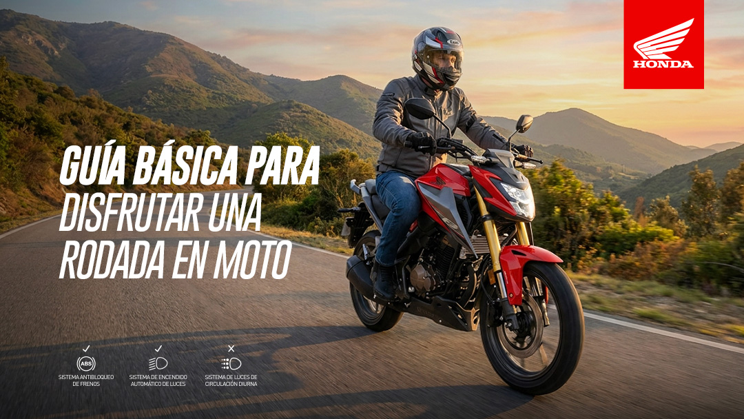 Guía para disfrutar rodada en moto