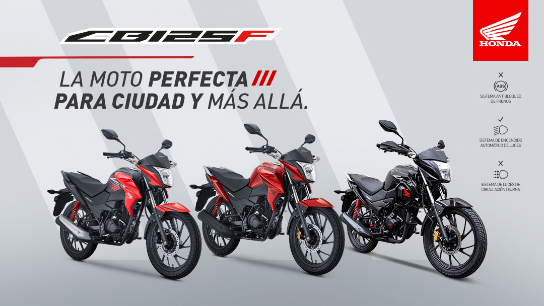Honda moto CB125F 