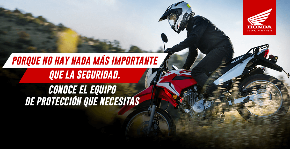 Punto de referencia Esmerado Peligro Tienes el equipo de protección adecuado para ir en moto? | Honda Motos