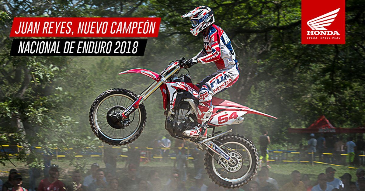 Juan Reyes campeón enduro 2018