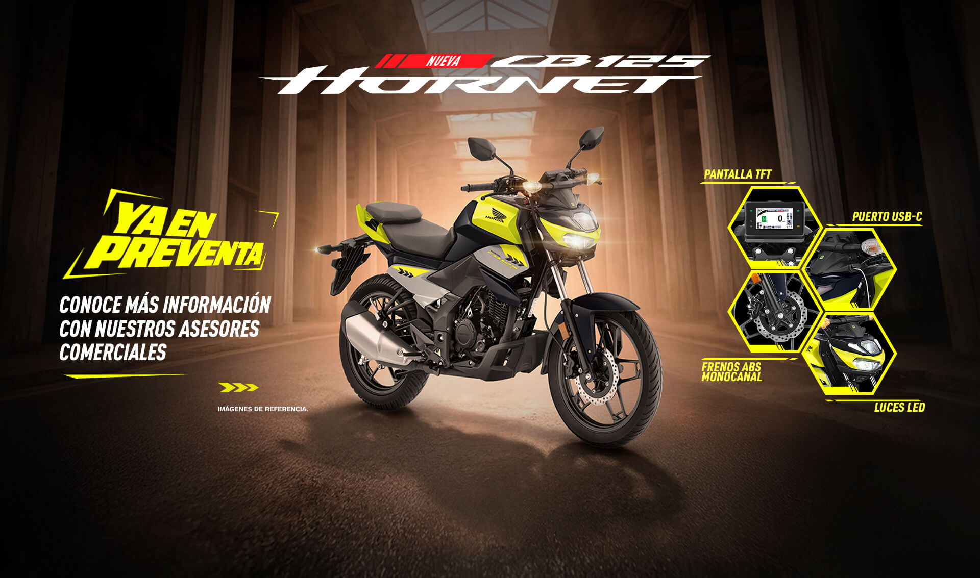 Conoce la Honda CB 125 Hornet
