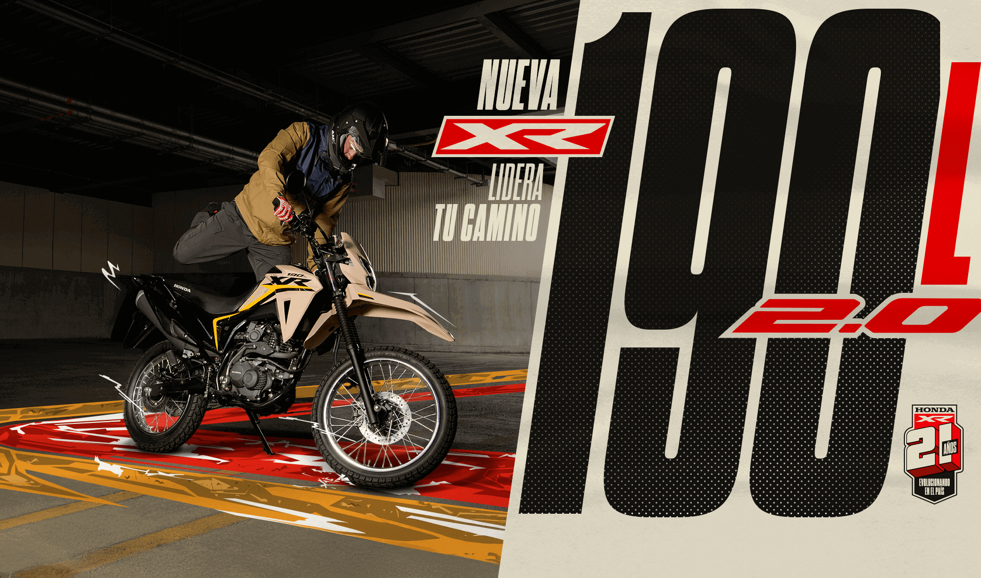 XR 190L ABS 2025 Transforma tu camino