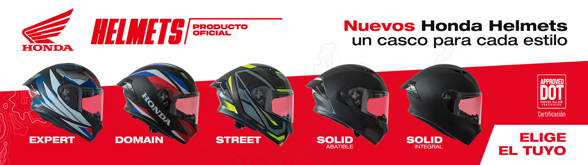 Nuevos cascos Honda